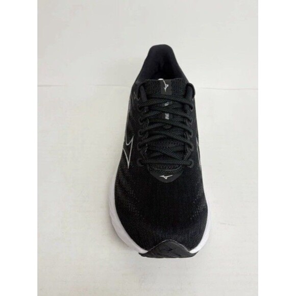 -4045 Mizuno Mens Wave 28, Black/White, Running Shoes-NEW-US 10 - Picture 3 of 5